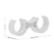 Flash Furniture Lowe White Wide Plastic Ganging Clips, 2PK LE-3-W-WHITE-GANG-GG - alternate 4